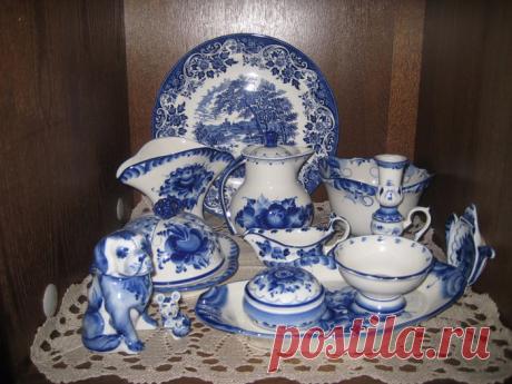 ГЖЕЛЬ. ИСТОРИЯ ПРОМЫСЛА - запись пользователя Наталья (Наталья) в сообществе Болталка в категории Истории в картинках