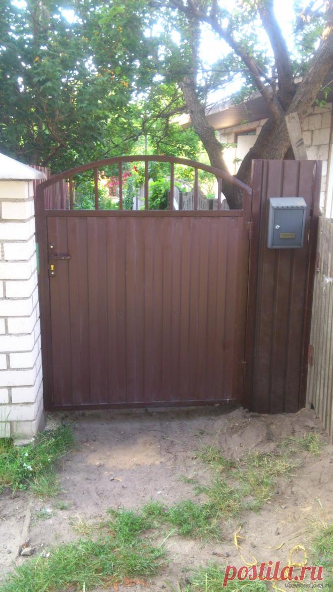 Калитка из металла своими руками Здравствуйте, уважаемые посетители сайта 