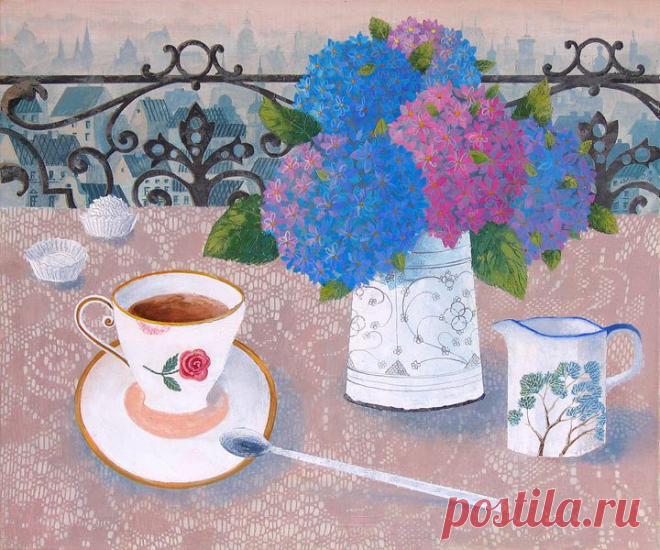 Творчество талантливой львовской художницы, ее имя – Ольга Кваша..