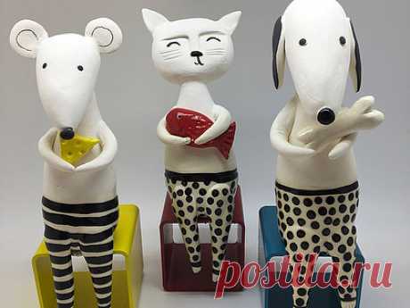 STALL #17 
ANN MAREE GENTILE 
@amusingclay 🌟🌟🌟🌟🌟
‘I would describe my work as fun with a sense of the ridiculous. My background is in clay, having completed a diploma of art, majoring in ceramics at Outer Eastern College. If I produce functional work it is highly decorative but I concentrate mostly on producing series of one off individual sculptural pieces. While I work predominantly in clay I do dabble in other mediums and it is not uncommon for there to be some cro...