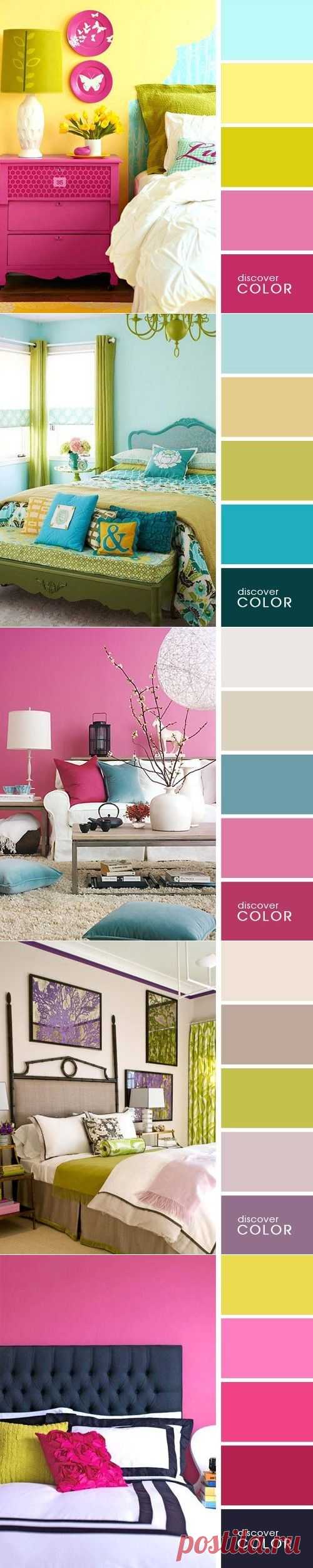 20 идеальных сочетаний цветов для дизайна интерьера / Все для женщины