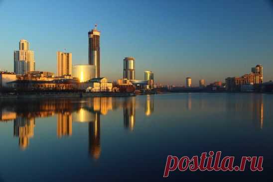 Сегодняшнее утро в Екатеринбурге!