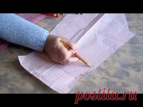 Вяжем на машине "Ивушка". Урок 14a. Женский пуловер с рукавом реглан
