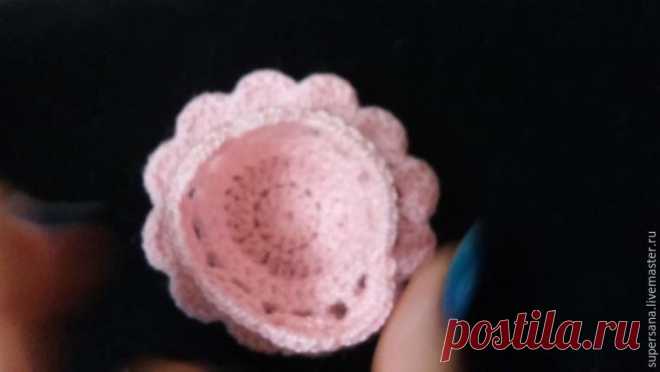 Вяжем крючком подставку для пасхальных яиц - Ярмарка Мастеров - ручная работа, handmade