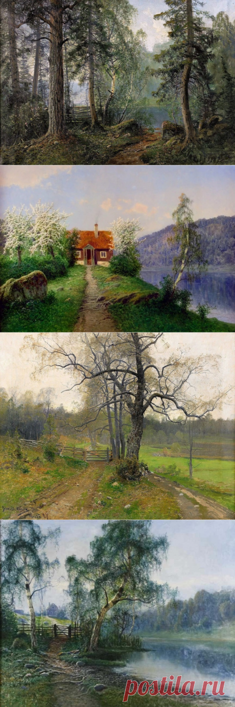 Художник Johan (John) Kindborg (Йон Киндборг). Картины