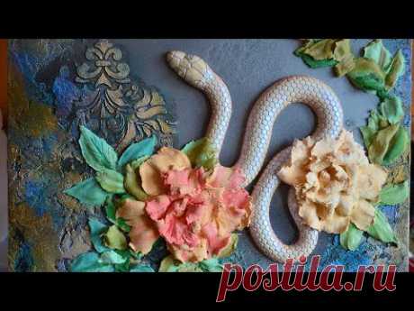 Презентация интерьерной картины &quot;Змея&quot;.