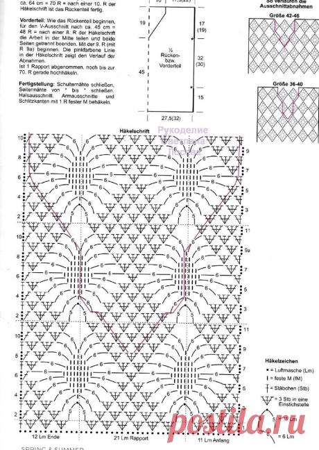 Тонкость и фантазия ажурных узоров! Модели крючком со схемами | Рукоделие Светлана Лосева | Дзен