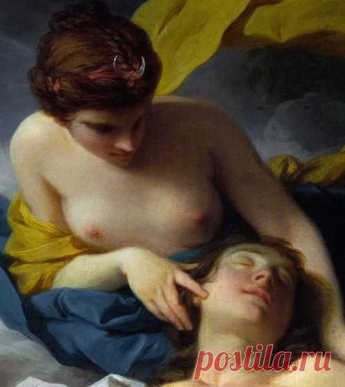 Pierre Subleyras - Diana and Endymion (detail)