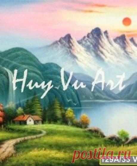 Tranh sơn dầu Huy Vũ bán giá gốc nổi tiếng giá rẻ tại Hà Nội