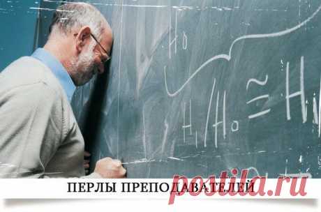 Не только студенты, но и преподаватели часто обогащают наш мир удивительными фразами, достойными попадания в историю: | Хитрости Жизни