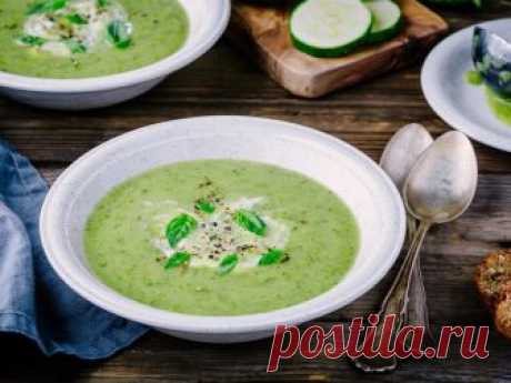 Ароматный крем-суп из цукини с базиликом — Фактор Вкуса