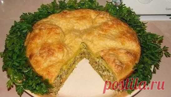 Быстрый пирог с разными начинками 

Для теста: 
-3 куриных яйца 
-1 стакан муки 
Показать полностью…