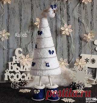 Мастерим сапожки для ёлочки