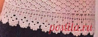красивая кайма крючком