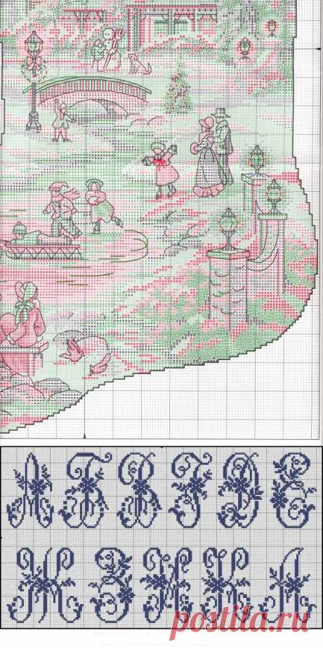 Схемы вышивки крестом