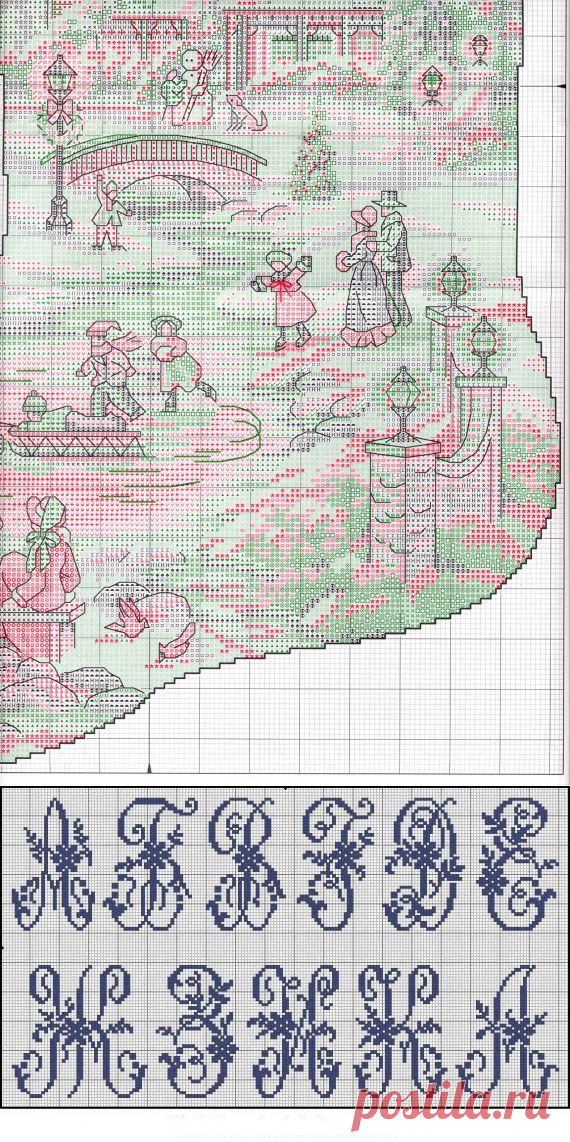 Схемы вышивки крестом