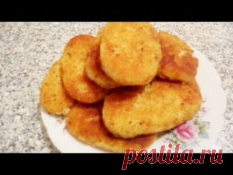 Картофельные котлеты рецепт/ Potato cutlets /Dadlı kartof kotletləri (resept)