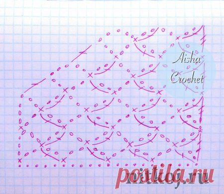 Блуза крючком от Ольги Маннаповой » Ниткой - вязаные вещи для вашего дома, вязание крючком, вязание спицами, схемы вязания