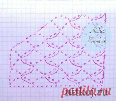 Блуза крючком от Ольги Маннаповой » Ниткой - вязаные вещи для вашего дома, вязание крючком, вязание спицами, схемы вязания