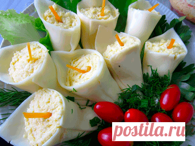 9 рецептов вкусных закусок.