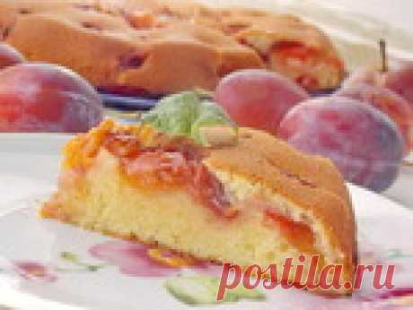 Сливовый пирог-перевертыш - оригинальные рецепты вкусной выпечки