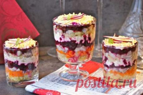 Селедка Под Шубой Порционно Селедка под шубой порционно - предлагаю очень интересный, красивый и праздничный вариант подачи салата шубы!