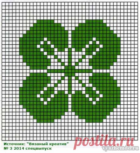 Квадратные прихватки крючком