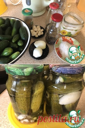 Маринованные огурцы «Болгарские» – кулинарный рецепт