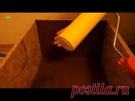 Хобби  /  Рукоделие  /  ОБШИВКА  ВНУТРЕННЕЙ  ЧАСТИ  СУНДУКА