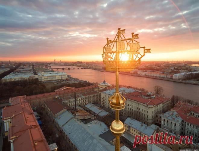 Яркого утра, Санкт-Петербург.  Фото: Виктор Сухоруков  /  Санкт-Петербург Live  |  Facebook