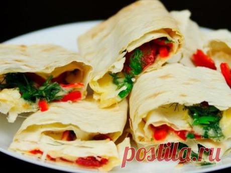 Закуска из лаваша: вкусно и быстро — vkusno.co