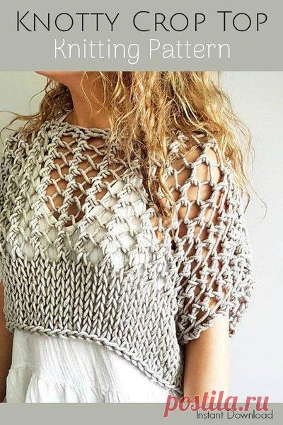 13 стильных вязаных топов | Записки вязальщицы | Яндекс Дзен