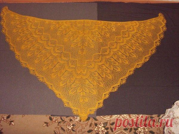 Шаль Екатерина - Вязание крючком и спицами - Группы Мой Мир