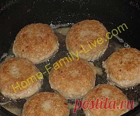 Кулинарные рецепты Котлеты из рыбных консервов - пошаговый фоторецепт - быстрый ужин