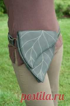 (1) Leaf pouch/bag | Bags