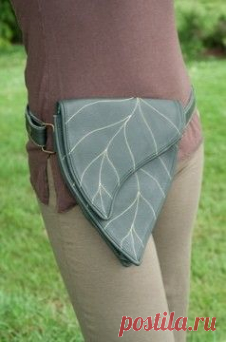 (1) Leaf pouch/bag | Bags