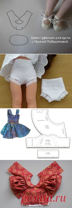 (6) Шьем платье для маленькой куклы / Doll Outfit Tutorial #diy #tutorial #howto #doll #dolloutfit | dolls