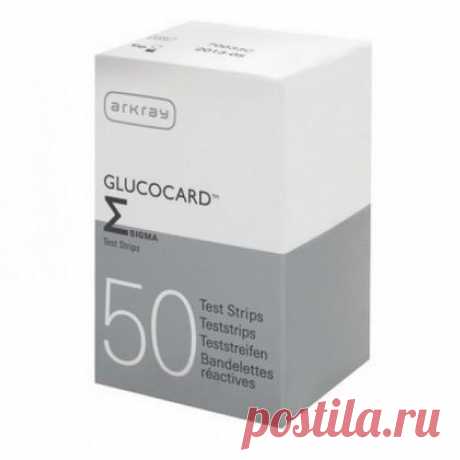Тест полоски Глюкокард Сигма №50