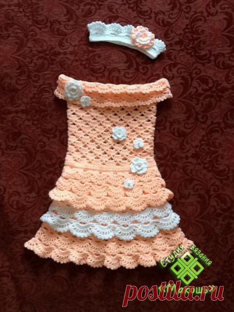 Платье для девочки &quot;Зефирка&quot;