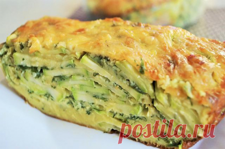 Запеканка из кабачков - нежная и очень вкусная