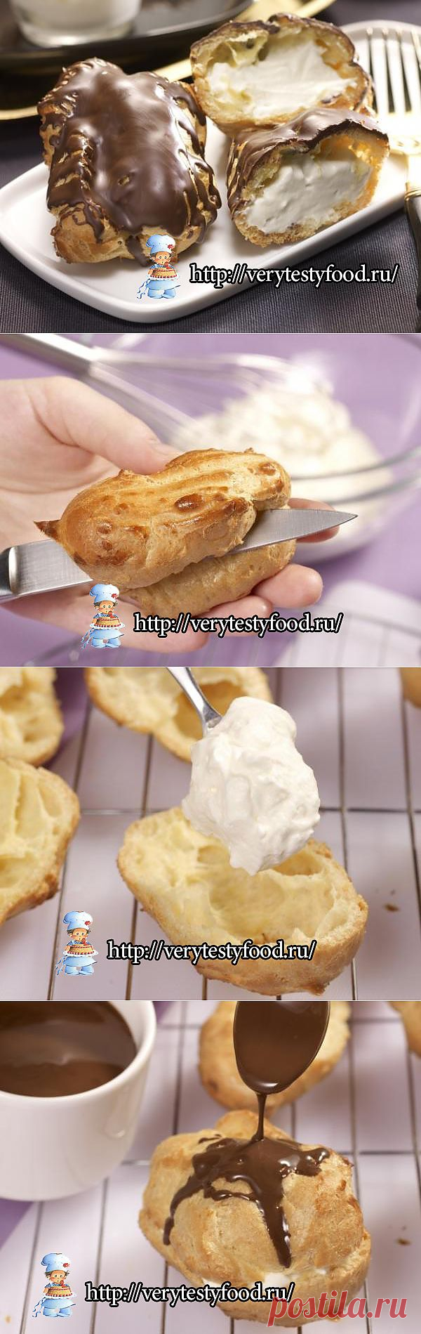 Как приготовить эклеры? | Рецепты для духовки