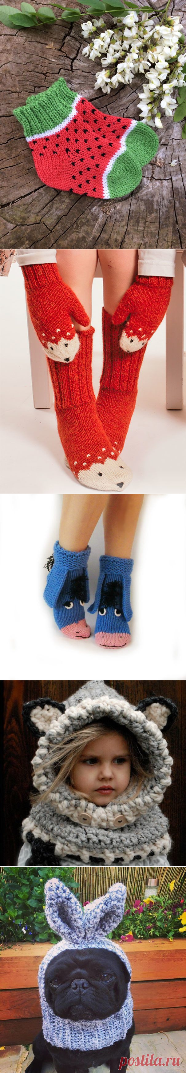 Идеи вязаных подарков к Новому году