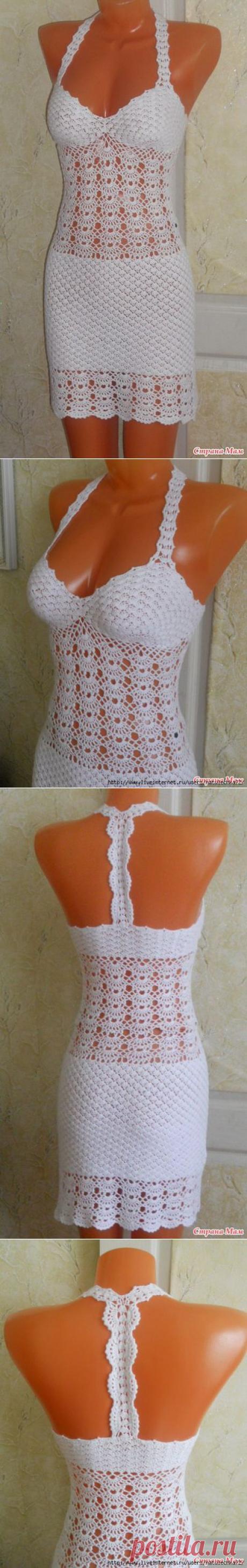 Белоснежный сарафанчик.