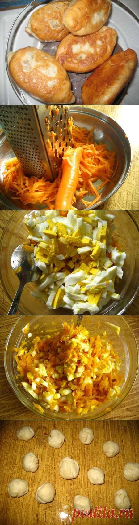 Пирожки с морковной начинкой | Кладовочка