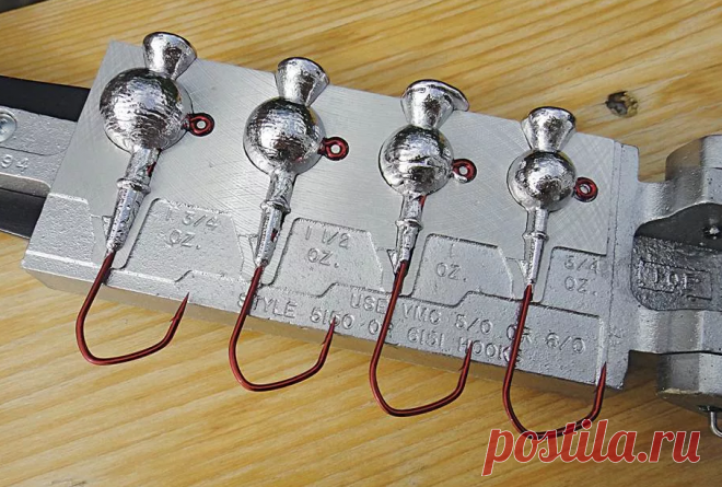 Вредительские джиг головки, которые признаны частой причиной схода щуки