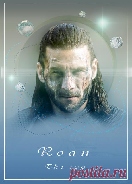 #photoshop_skyleksa #the100 #roan #zachmcgowan