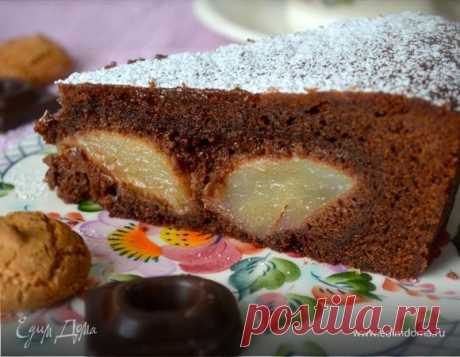 Шоколадно-грушевый пирог (TORTA DI PERE E CIOCCOLATO). Ингредиенты: мука, сахар, сливочное масло | Официальный сайт кулинарных рецептов Юлии Высоцкой