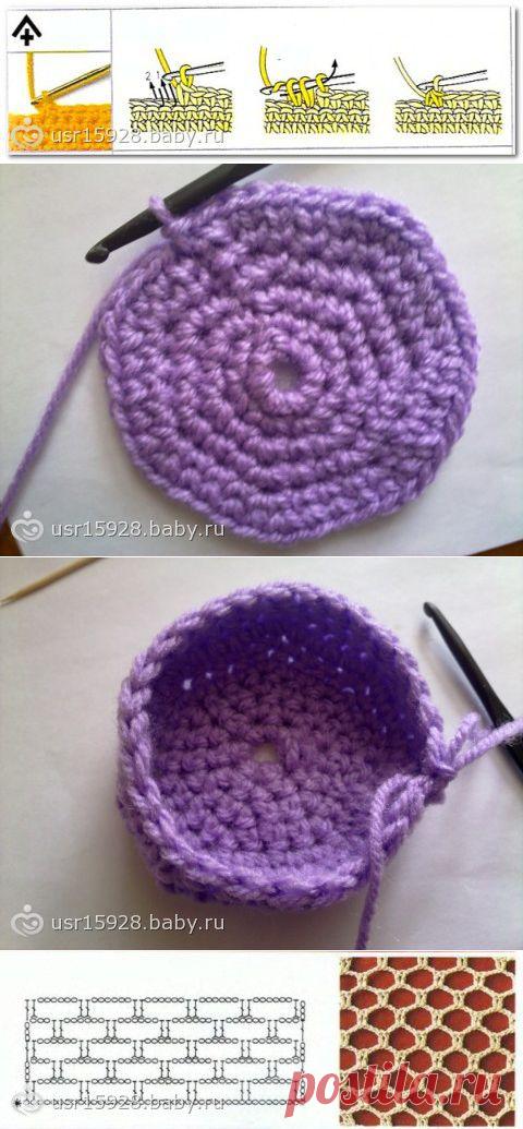 Азы в вязании крючком. урок №3 (он-лайн) / что означает ст.с н в вязании - на бэби.ру