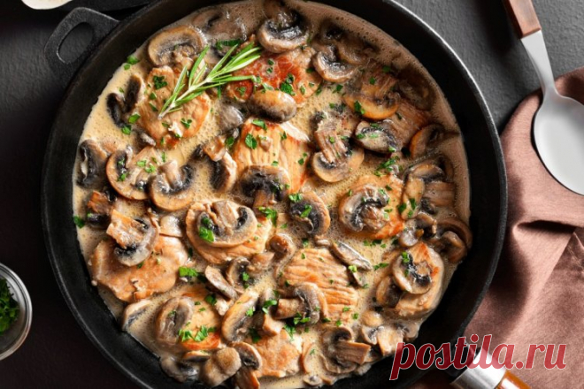20 вкуснейших рецептов индейки на сковороде