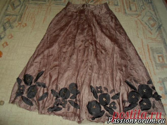 Отделка юбки в бохо-стиле - запись пользователя GalaSi (Галина) в сообществе Прочие виды рукоделия в категории Шитье
